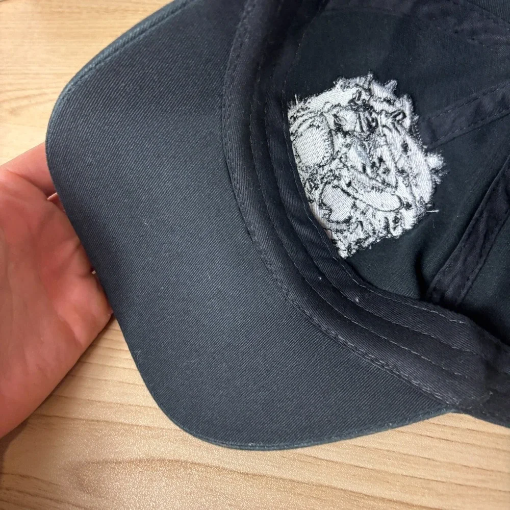 Morro Bay Hat Cap Strap Back Kids Youth Black California Adjustable